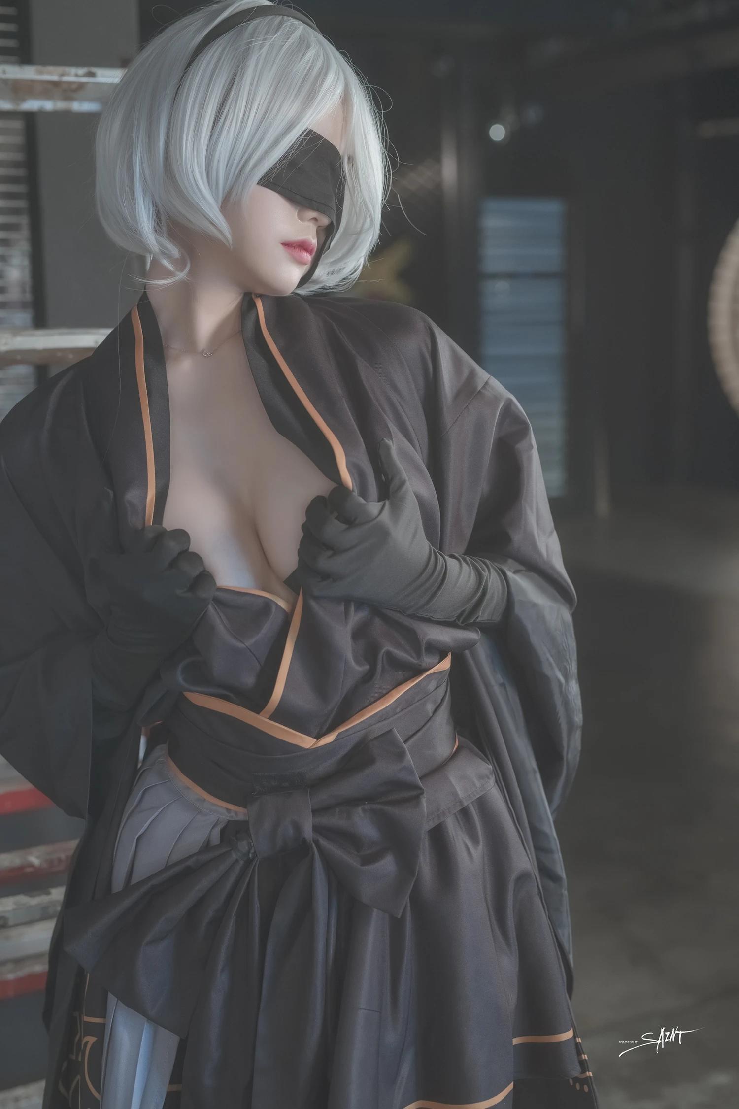 Yuna 유나, [SAINT Photolife] Nier Automata 2B(5)