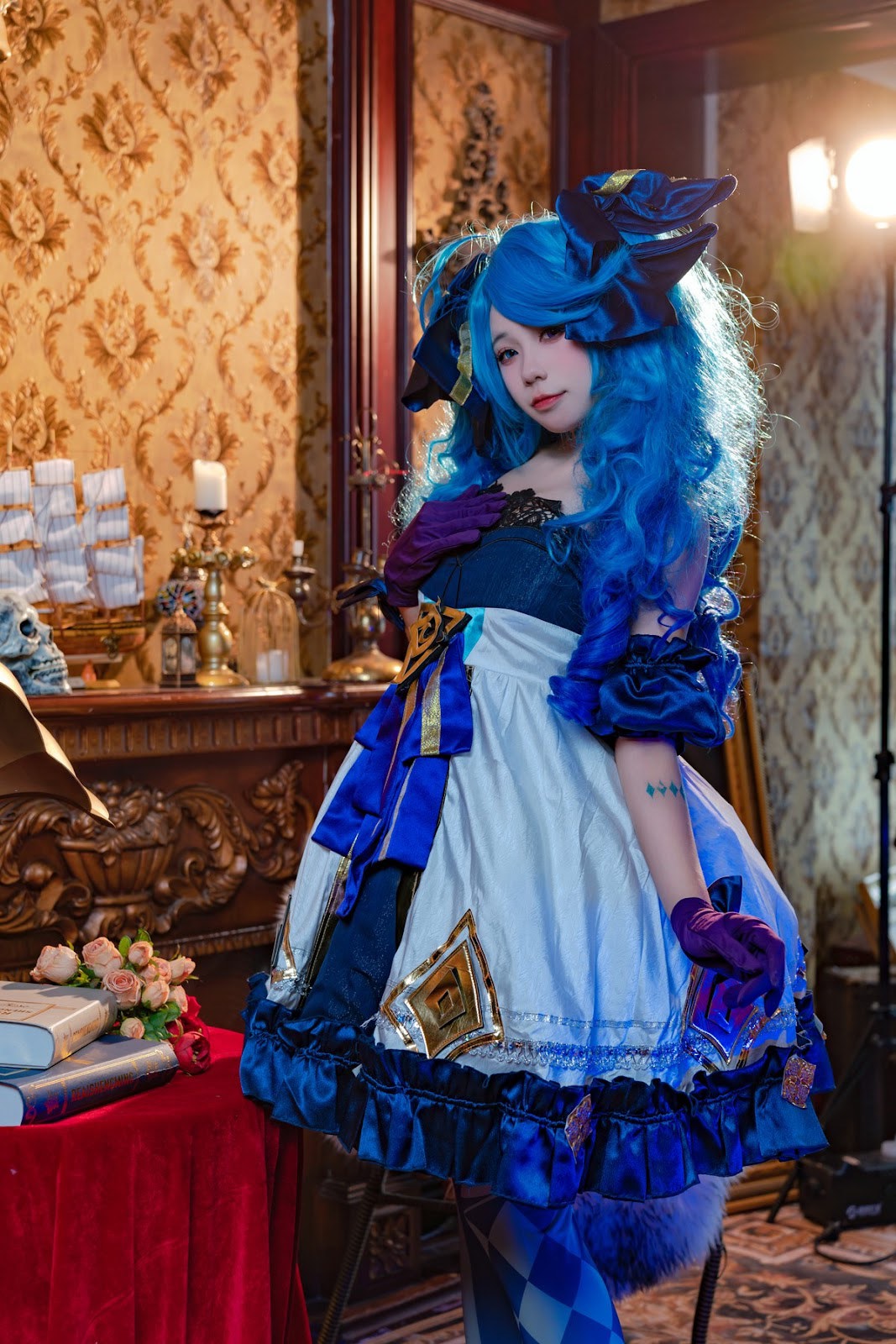 Cosplay 黏黏团子兔 兔兔班车 格温
