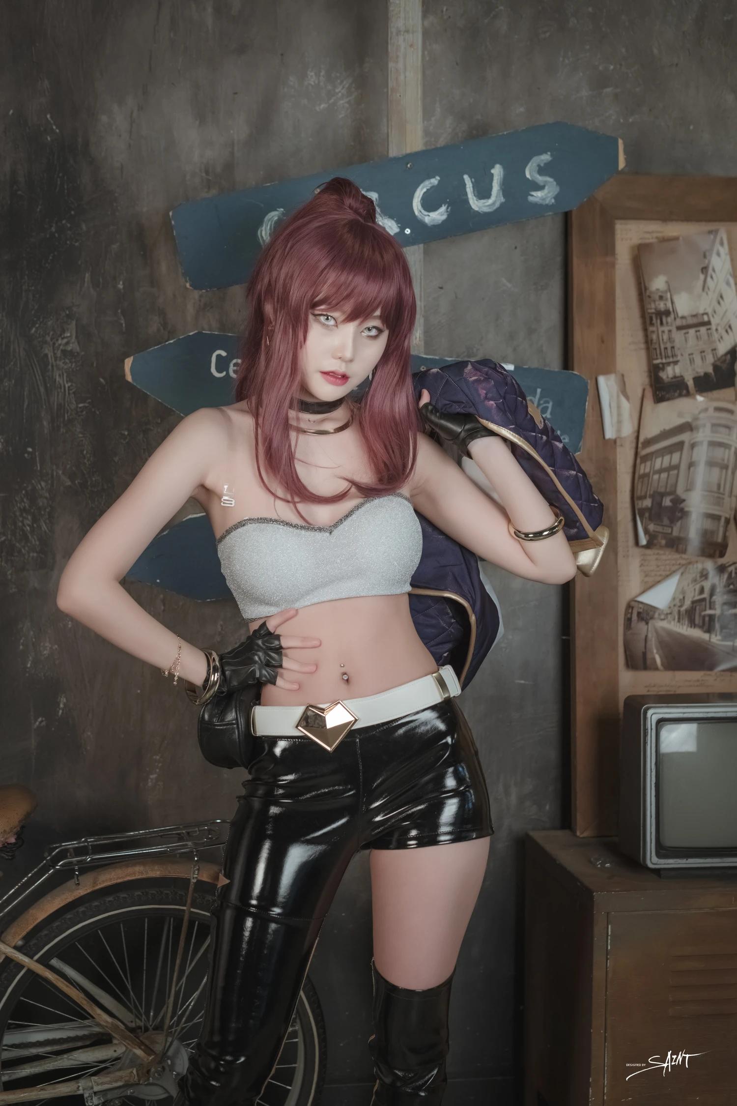 Yuna 유나, [SAINT Photolife] KDA Akali(26)