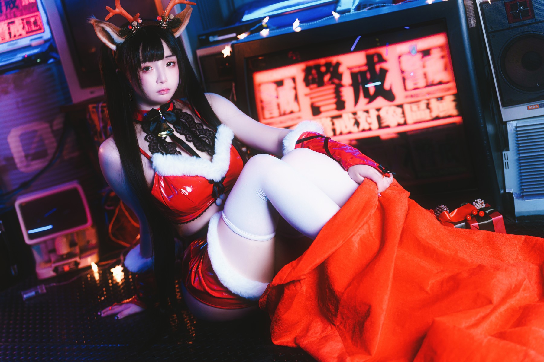 Cosplay 落落Raku Dear Deer ☆(22)