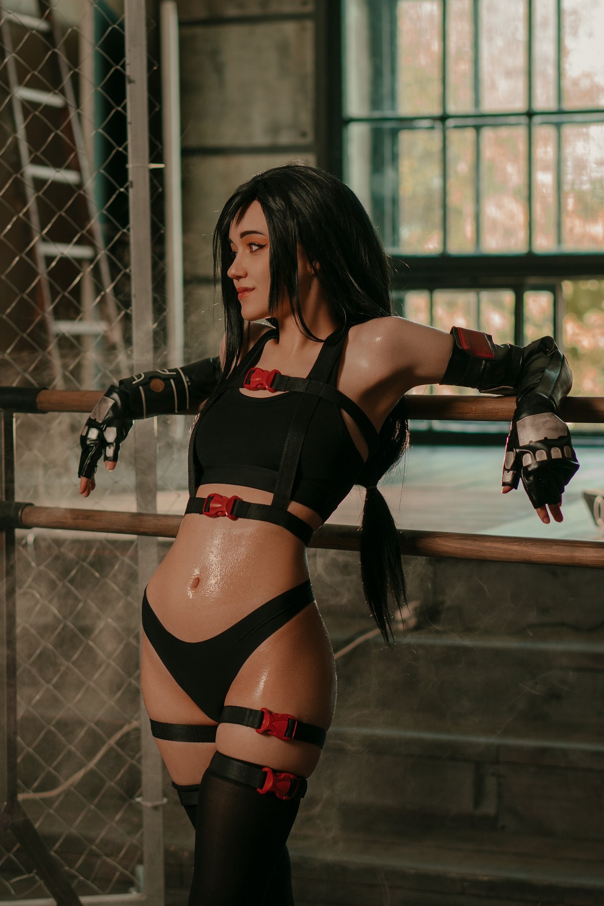 Donna Loli Cosplay 蒂法 Tifa Lockhart(13)