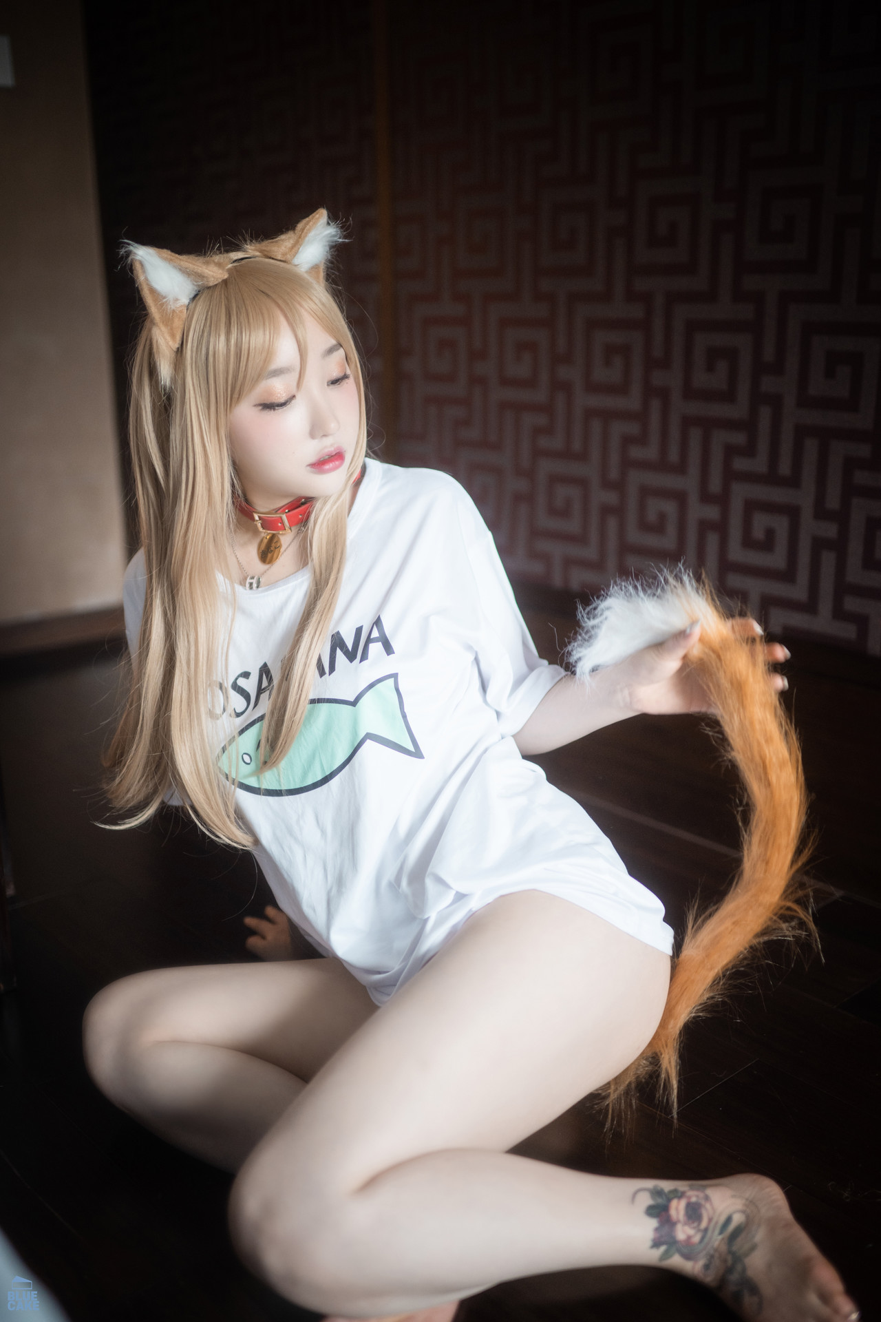 Son Yeeun 손예은, [BLUECAKE] Puss Puss (+RED Ver + COSPLAY) Set.03(41)