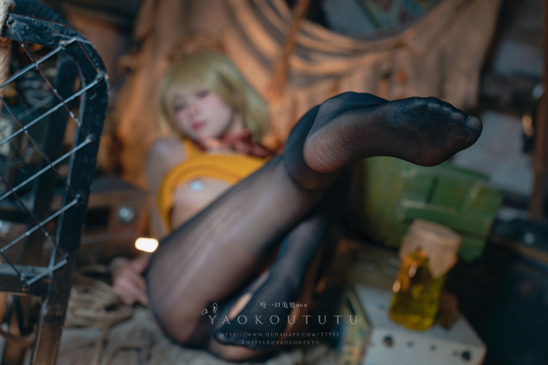 Cosplay 黏黏团子兔 生化危机4重置版 阿什莉(44)