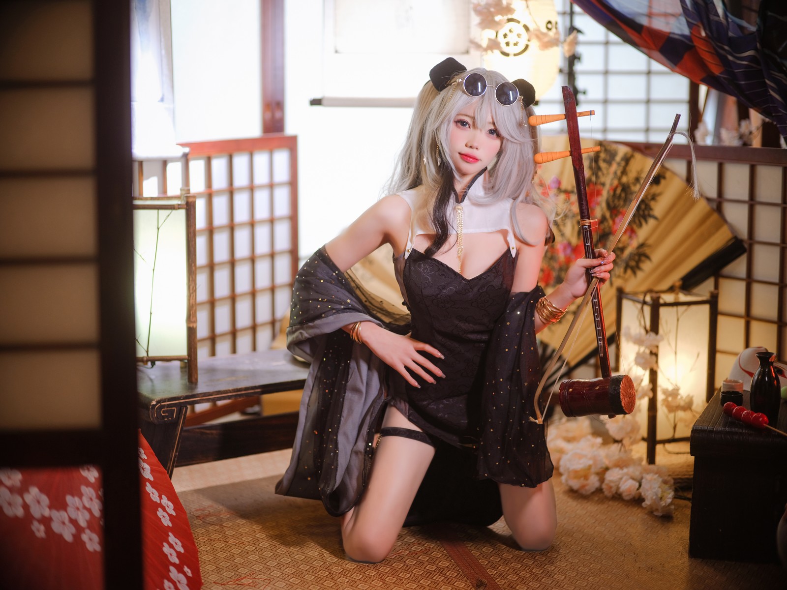 Cosplay 黏黏团子兔 床上护士(29)