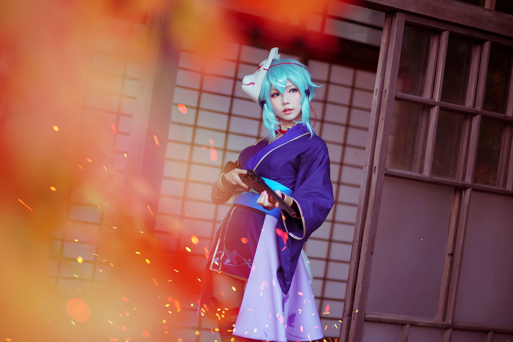 Cosplay ElyEE子 诗乃猎人(14)