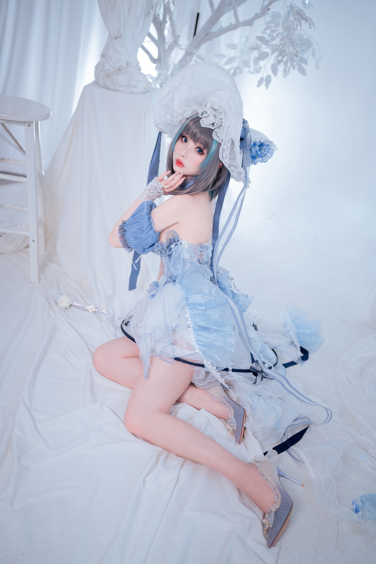 Cosplay Rioko凉凉子 柴郡冰雪公主(6)