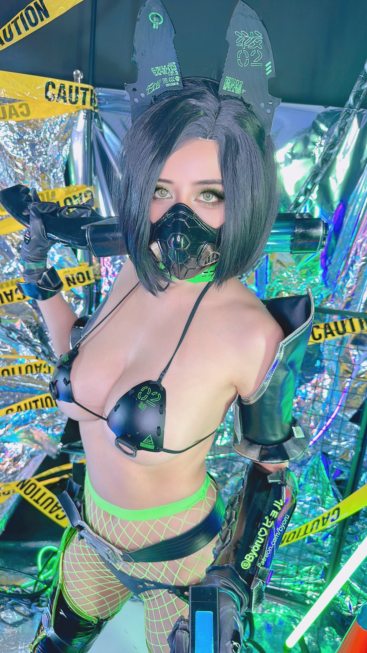 Cosplay 日本性感萝莉Byoru Viper Valorant(34)