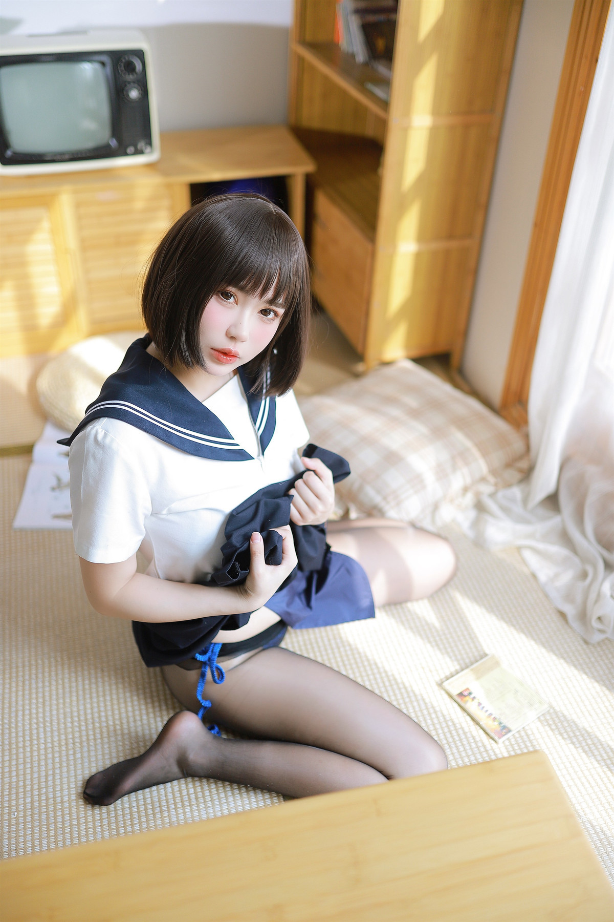 Cosplay Tina很妖孽呀 绳艺JK Set.01(24)