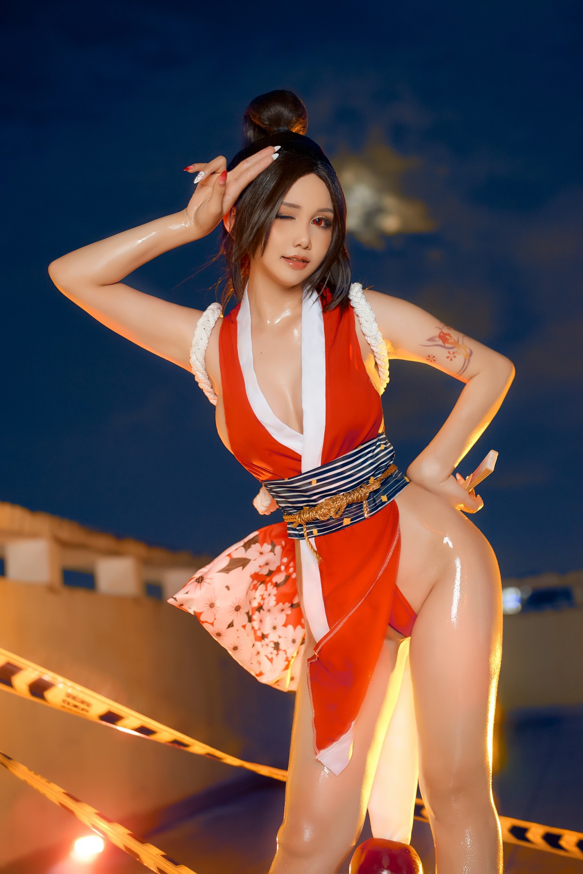 Cosplay JoyceLin 不知火舞 Mai Shiranui(8)