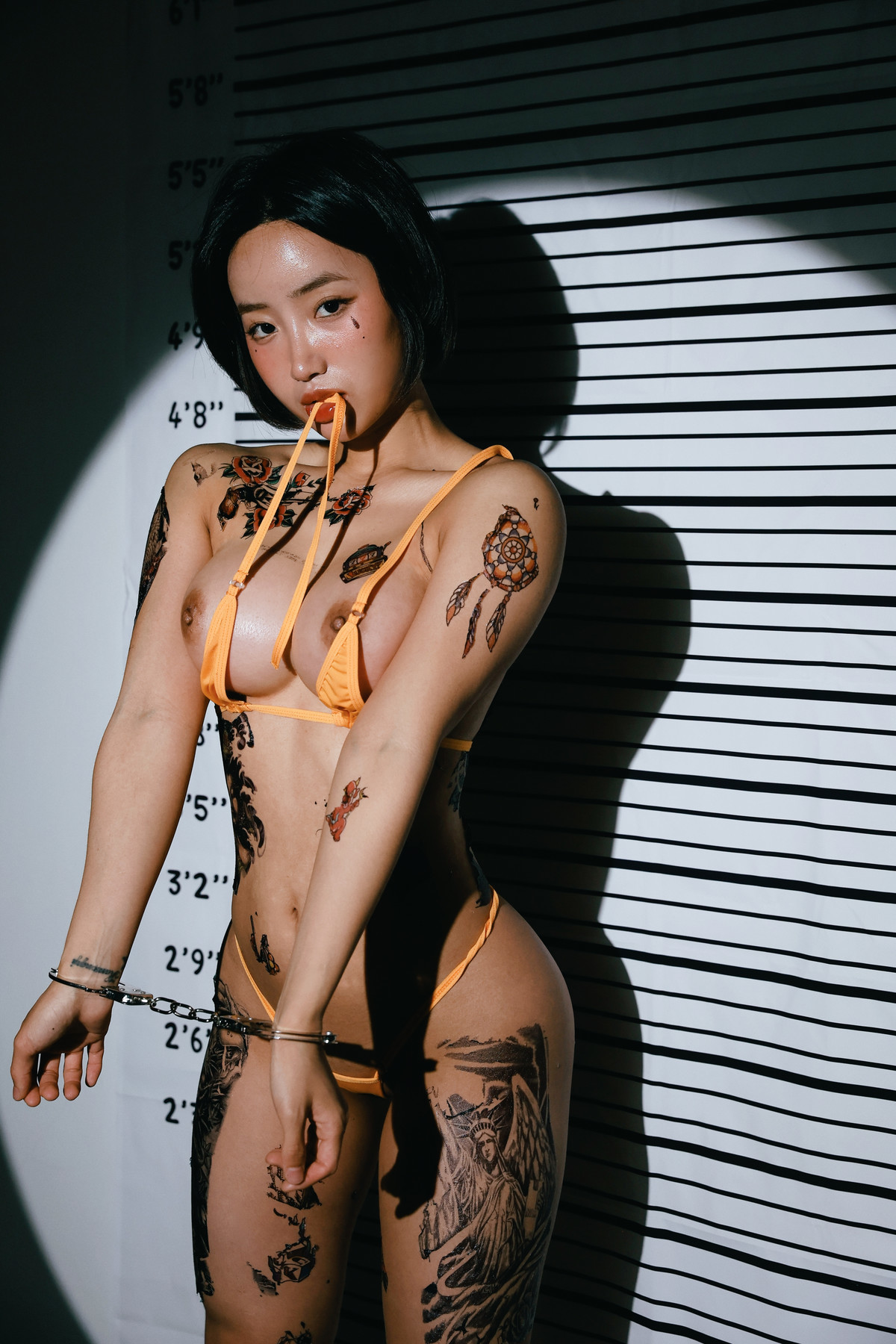 Booty Queen 엉덩퀸, Pinkpie Sexy Mugshot Set.01(24)