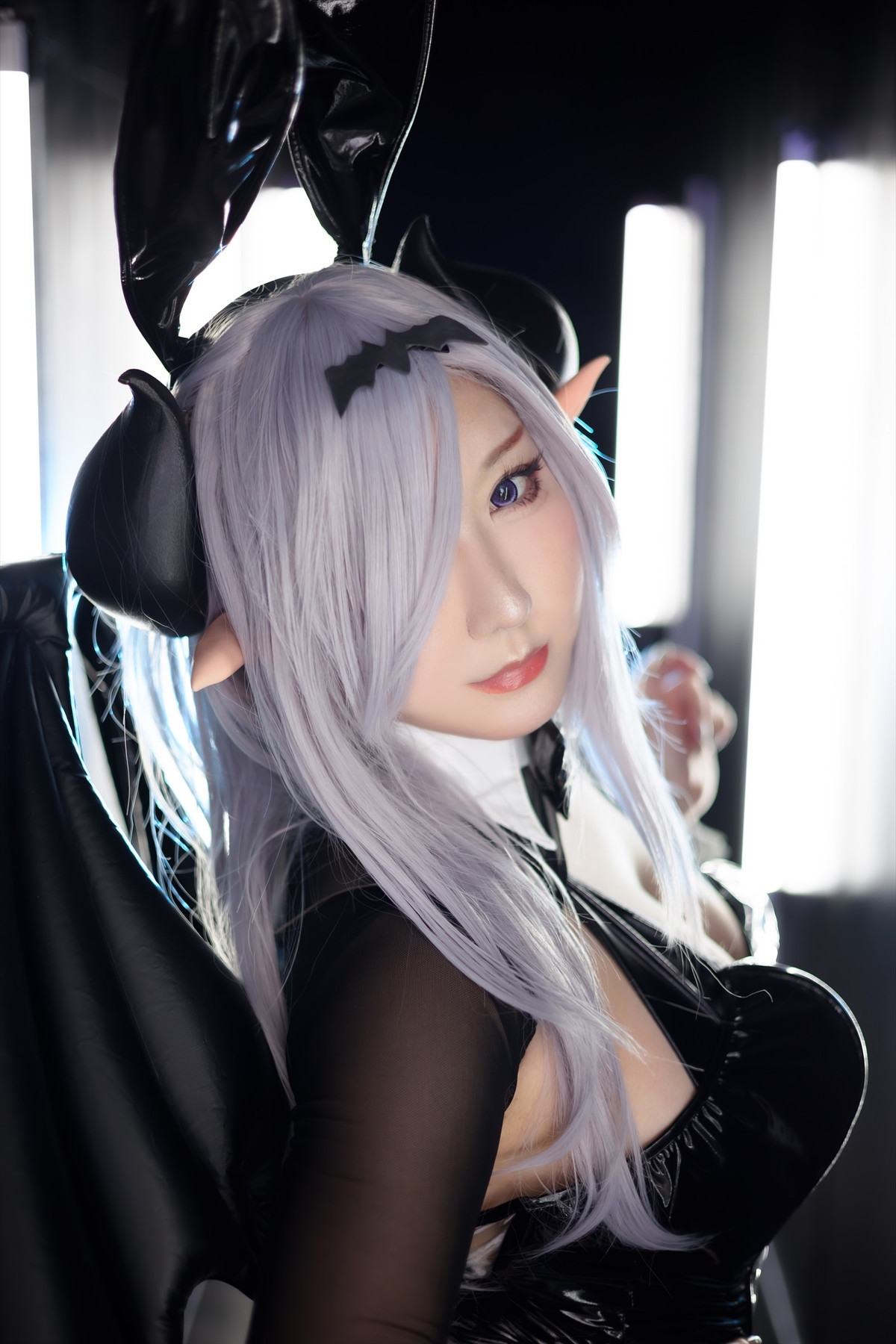 Cosplay SAKUサク See-through Bunny Succubus Set.01(16)