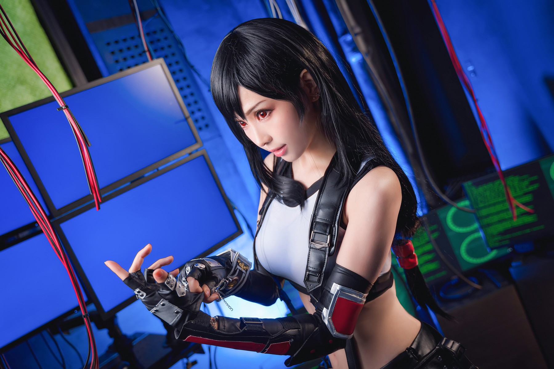 Cosplay ElyEE子 蒂法·洛克哈特 Tifa Set.01(8)