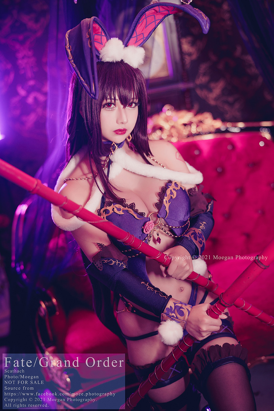 [沖田凜花Rinka] Scathach, bunny ver. (Fate Grand Order)(1)