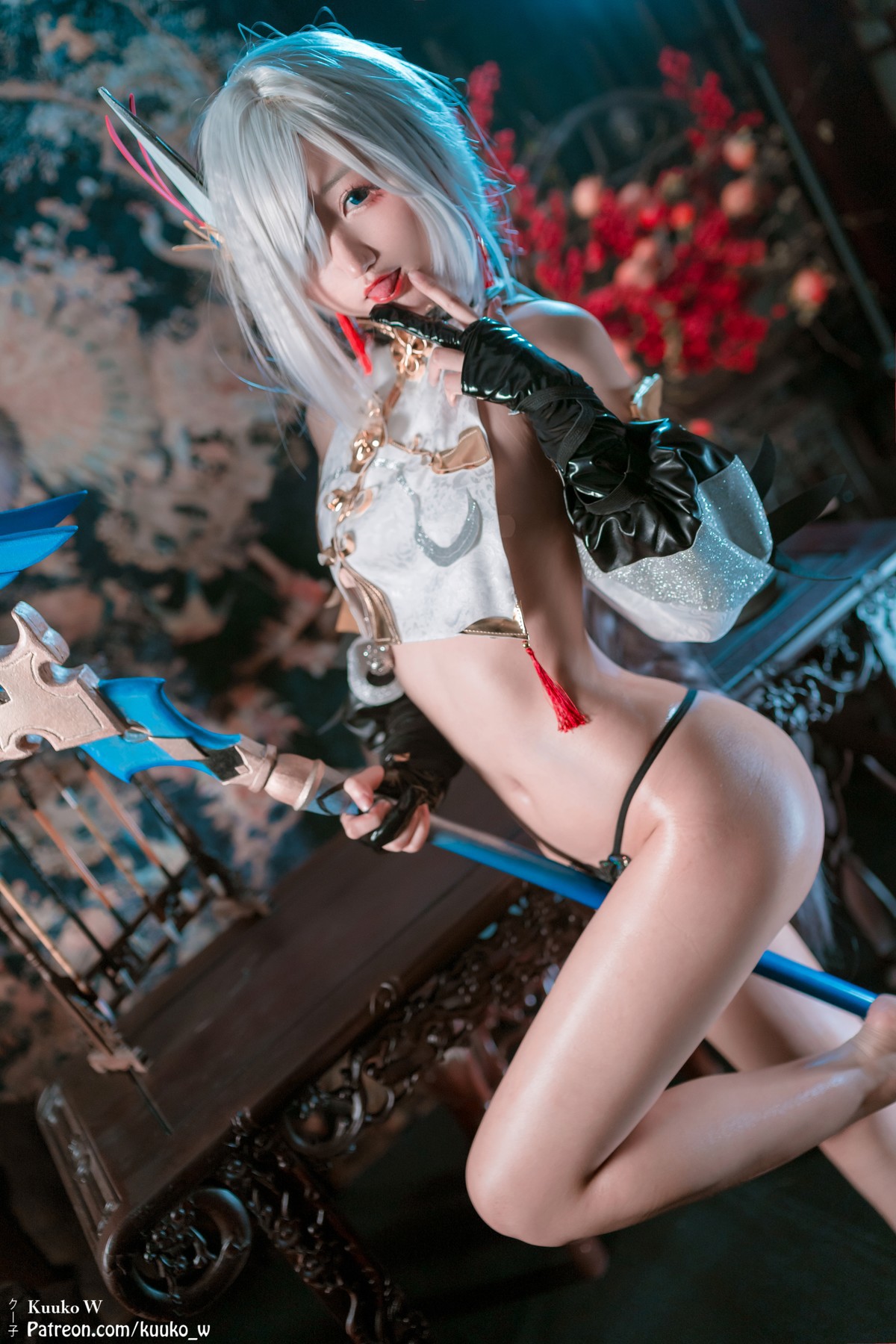 Cosplay KuukoW クー子 Shenhe 申鹤(9)