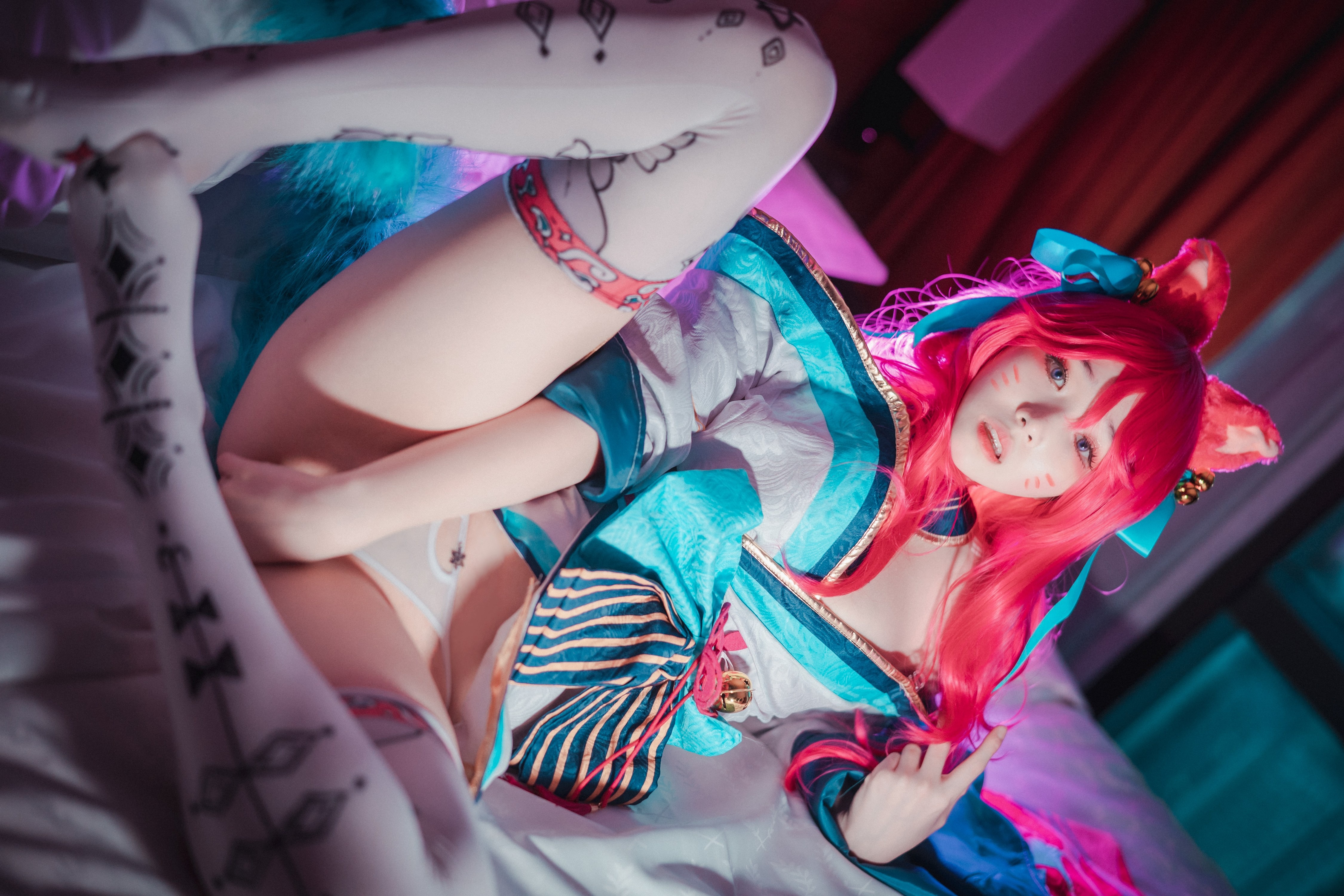 DJAWA Photo – Bambi (밤비) : “Spirit Blossom Ahri (League of Legends)”  145P(27)