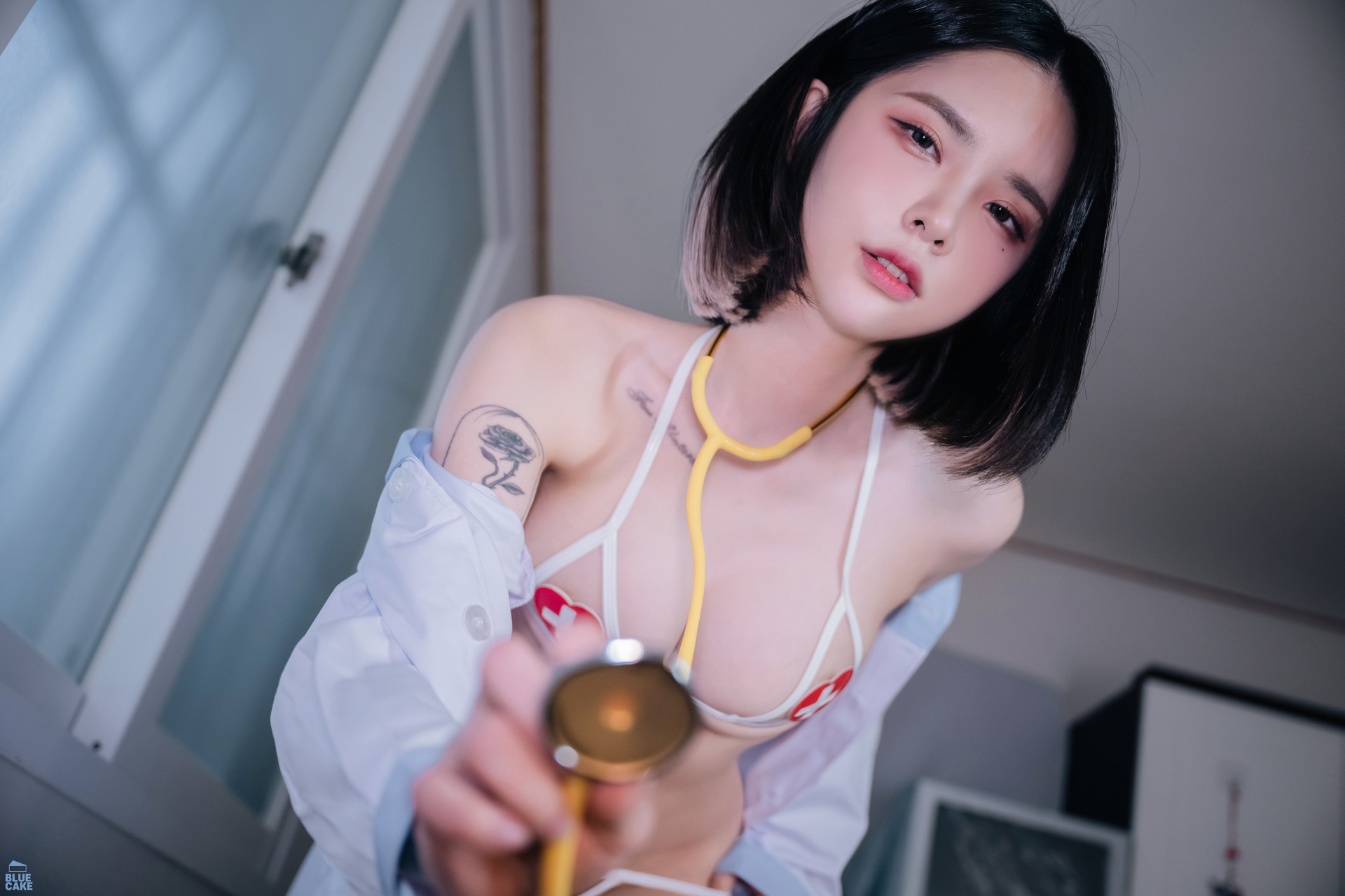 Yuka 유카, [BLUECAKE] BAD DOCTOR Succubus (+RED.Ver) Set.01(26)