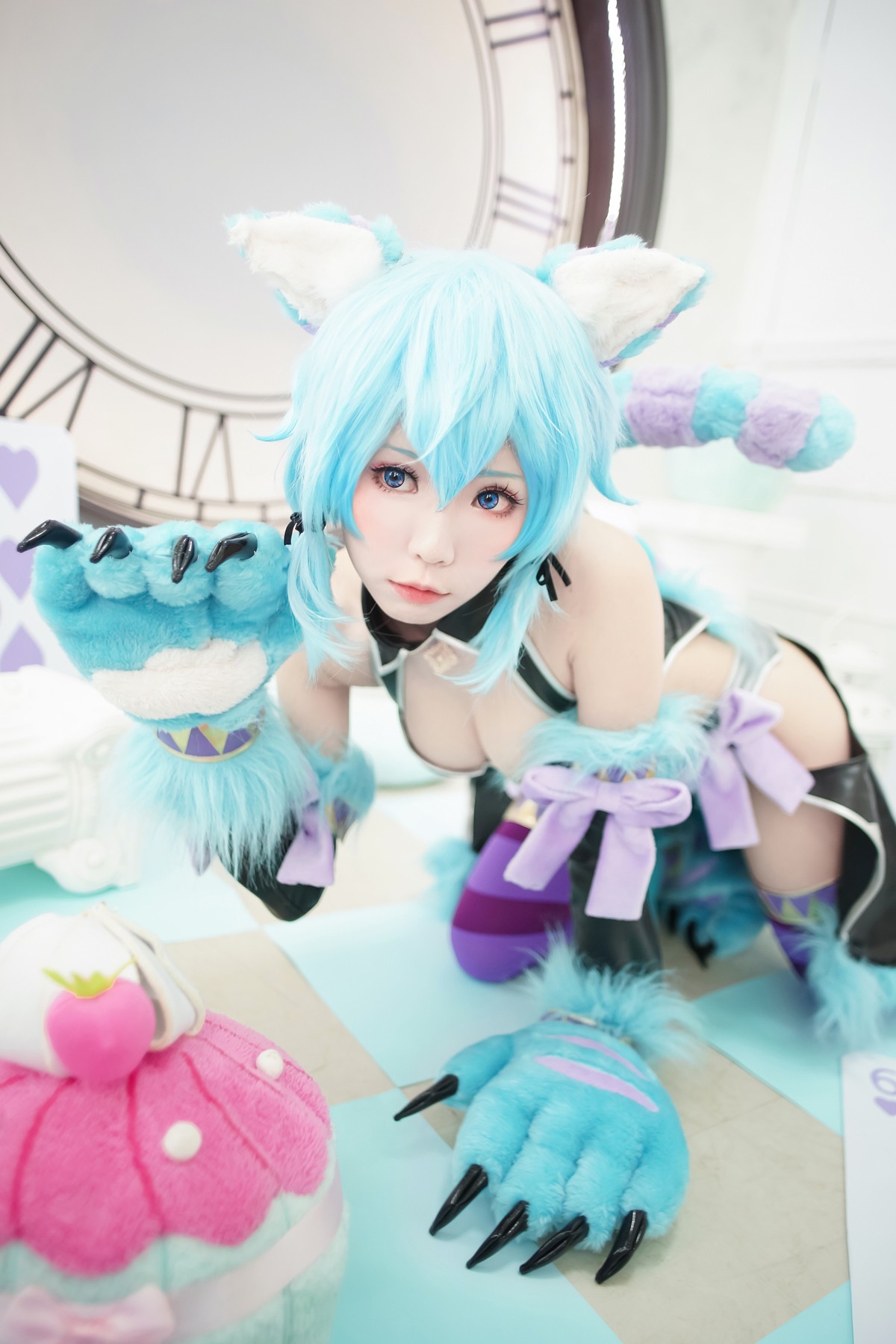 Cosplay ElyEE子 诗乃扑克猫(3)