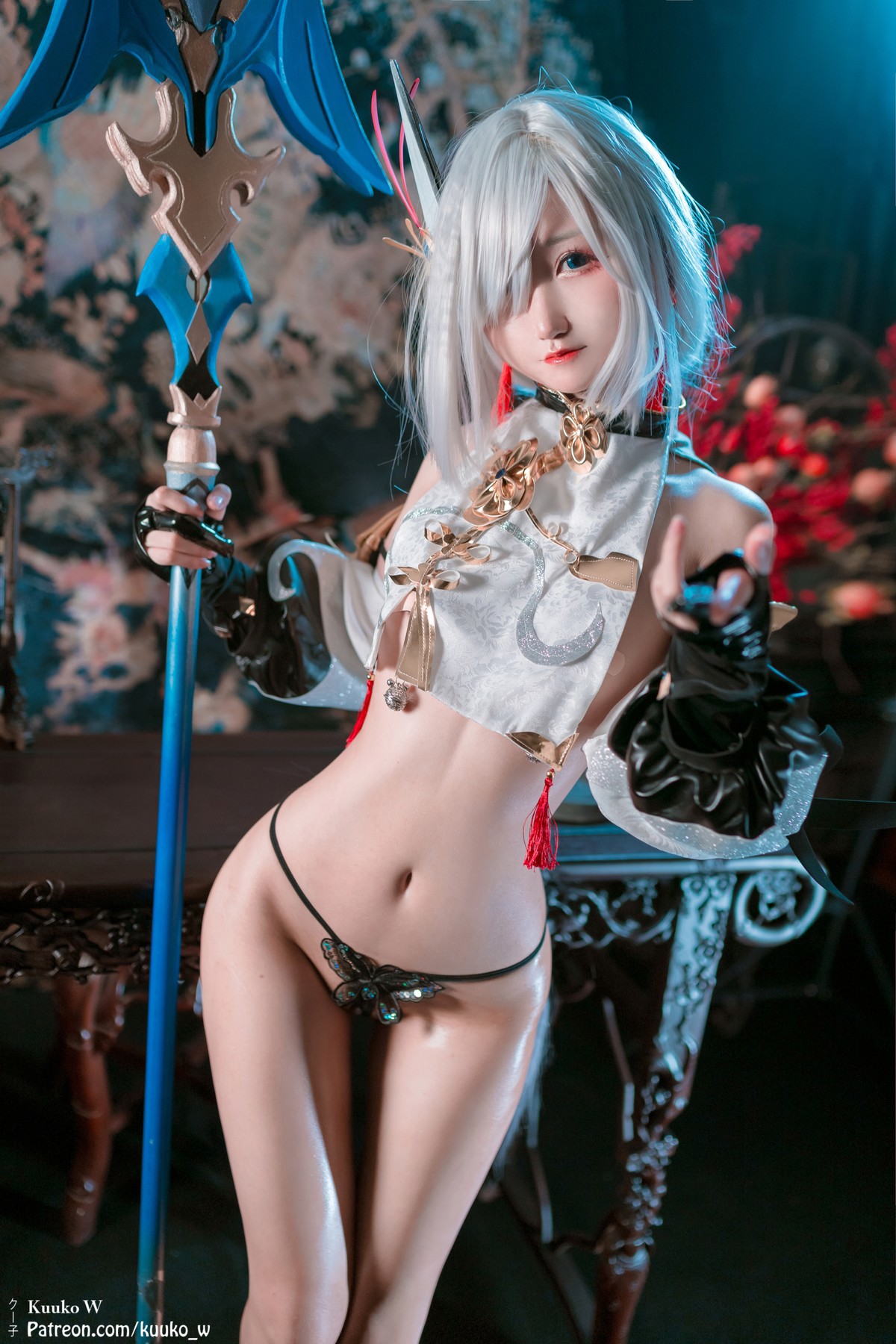 Cosplay KuukoW クー子 Shenhe 申鹤(10)