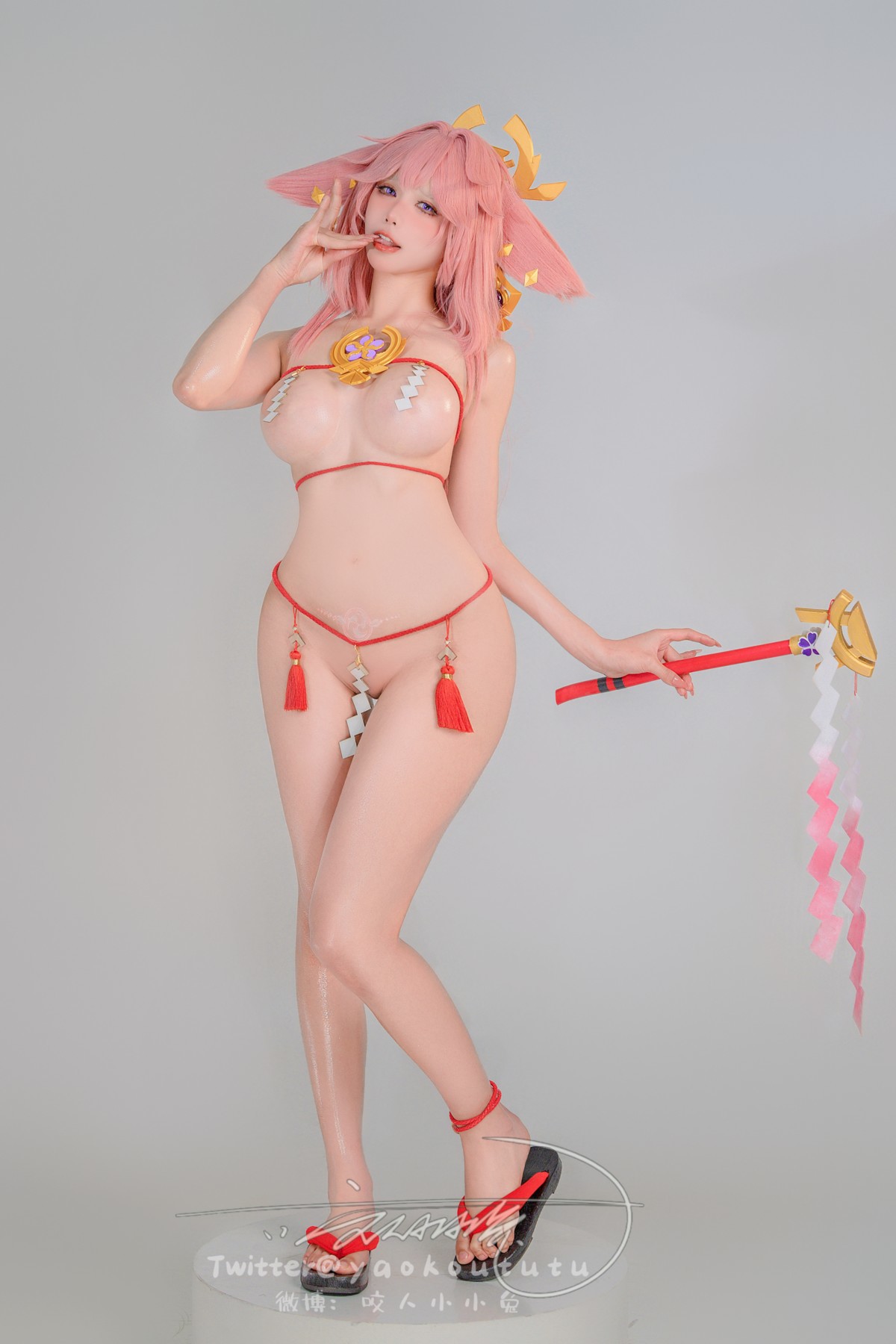 Cosplay 黏黏团子兔 春江水暖 神子贺岁 Set.02(6)