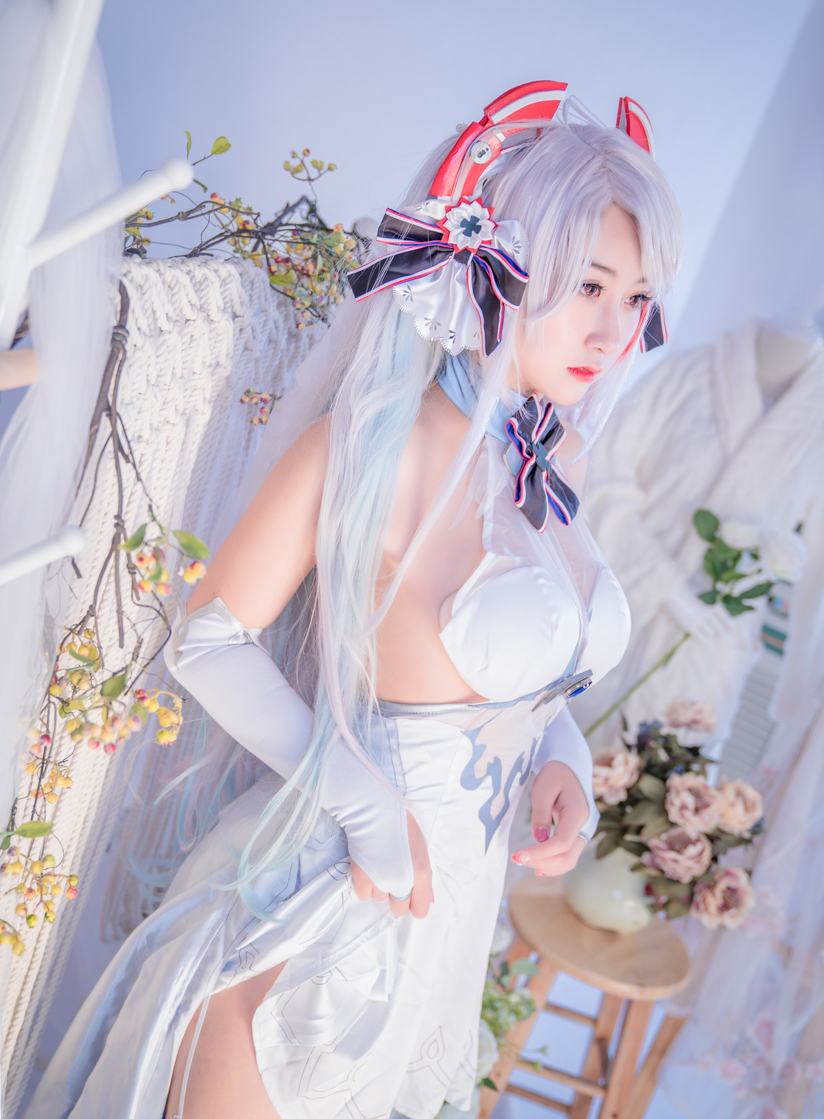 Cosplay 猫九酱Sakura 碧蓝誓约 Set.01(13)