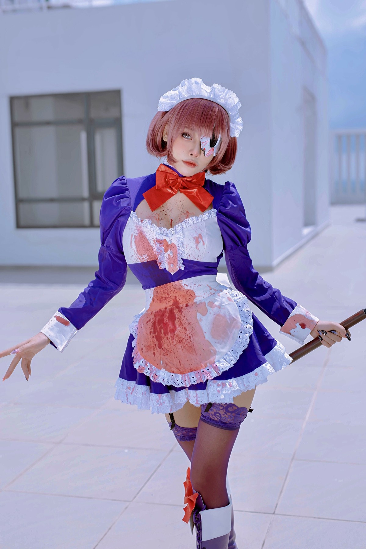 萝莉Byoru Cosplay メイド仮面 Maid Mask