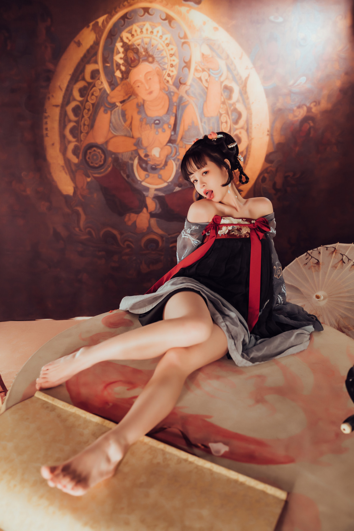 Cosplay 晕崽Zz 小琵琶精 Set.01(9)