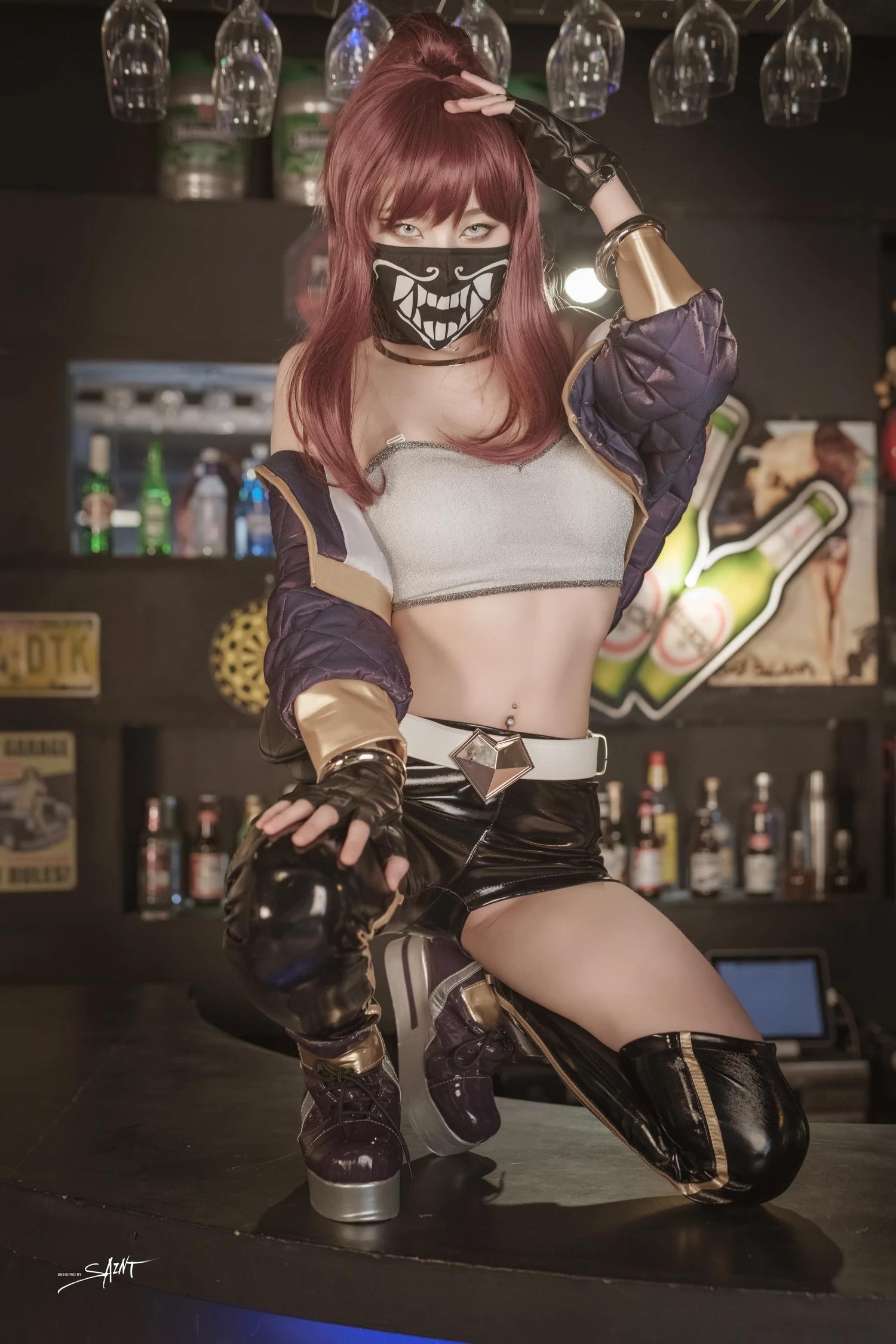 Yuna 유나, [SAINT Photolife] KDA Akali(16)