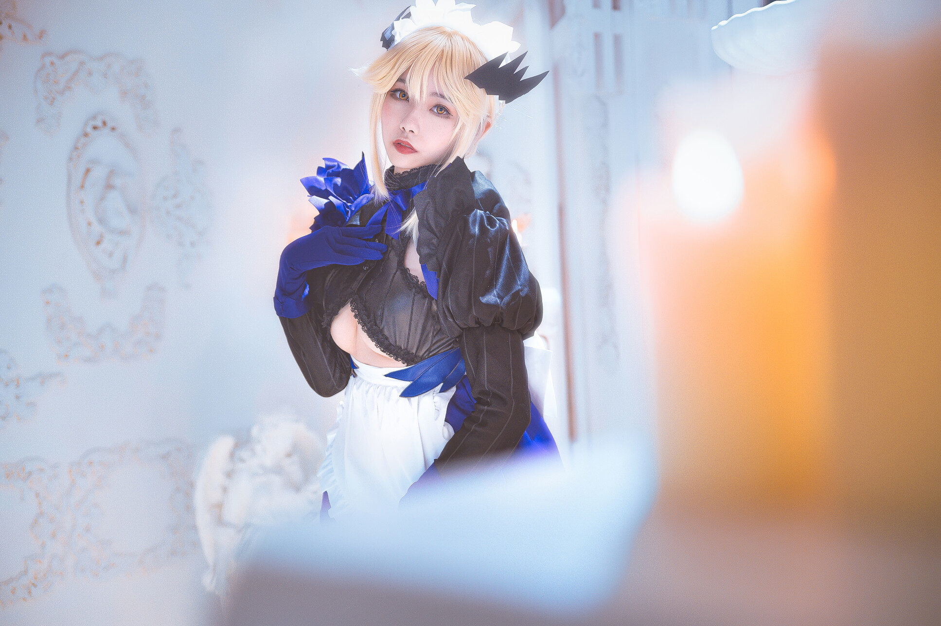 [Momoko葵葵] Artoria Pendragon Alter 黑枪呆女仆(5)