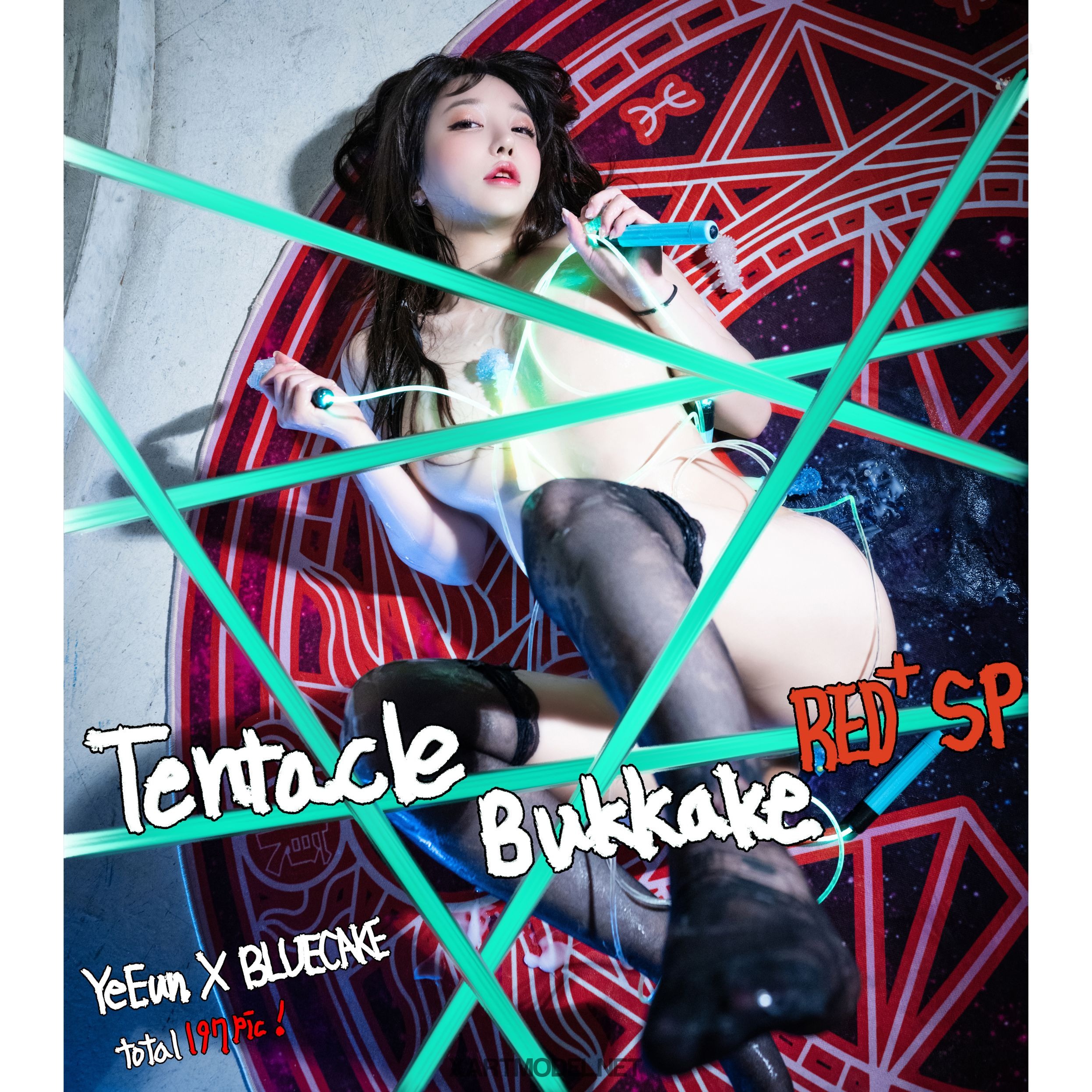 [BlueCake] YeEun - Tentacle Bukkake(26)