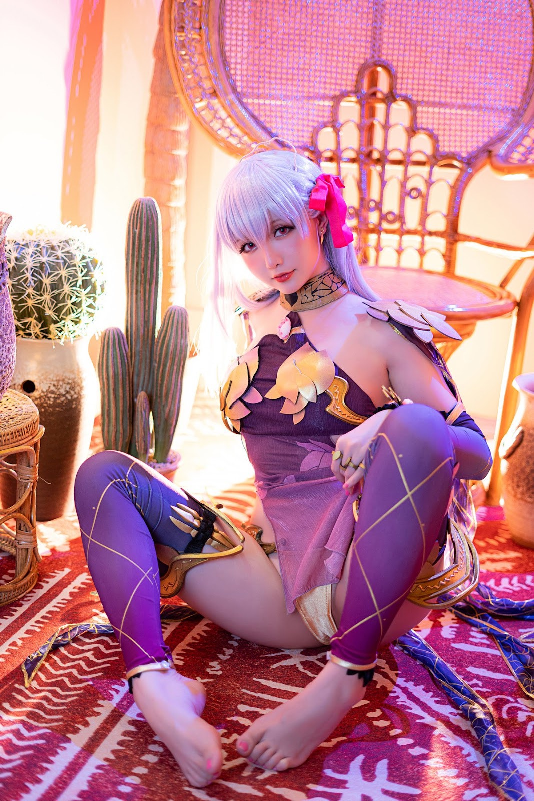 Cosplay 星之迟迟Hoshilily 秘密花园-伽摩(5)