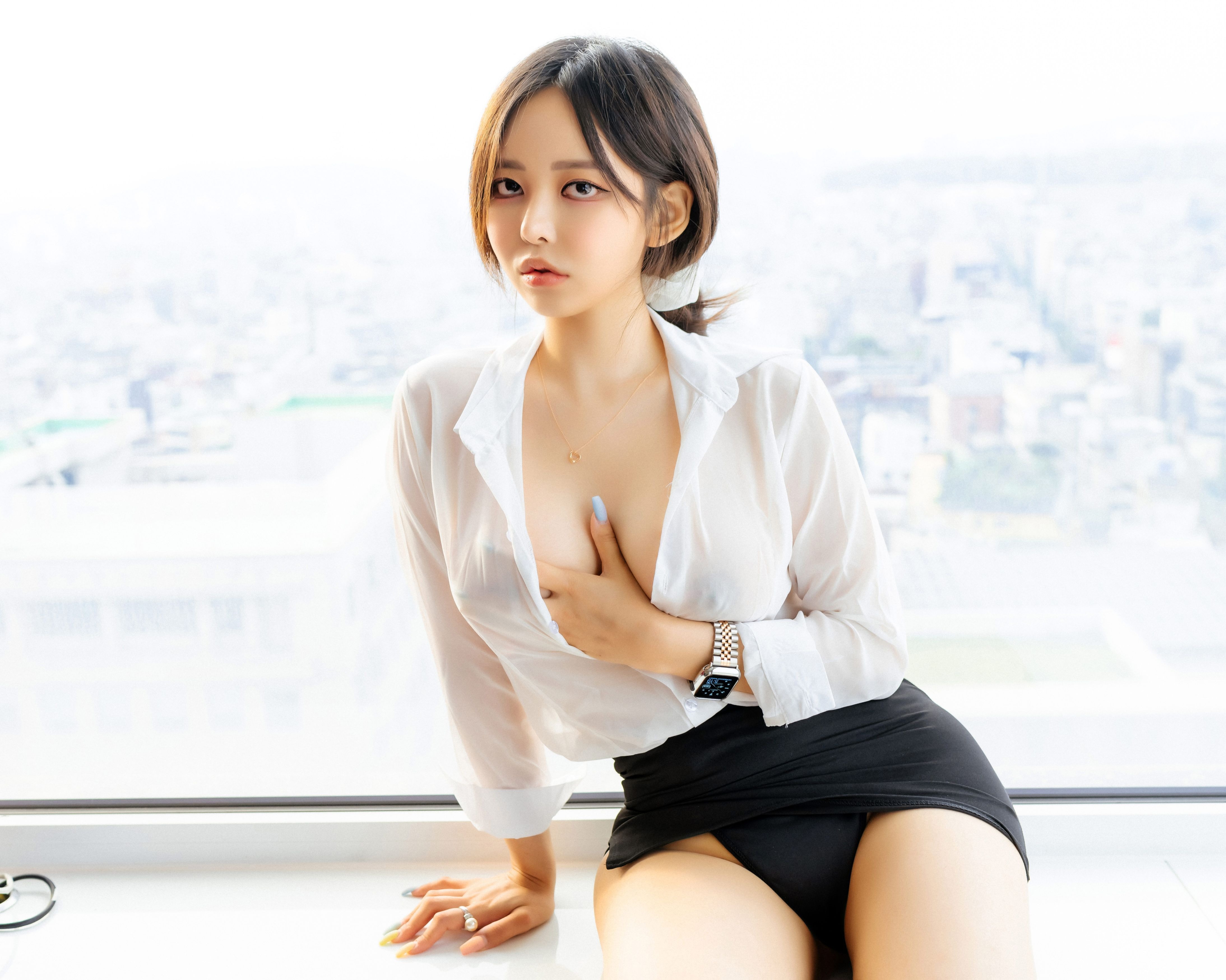 Moon Night Snap_Jia – Secretary girl + video [77P+1V-374MB](24)