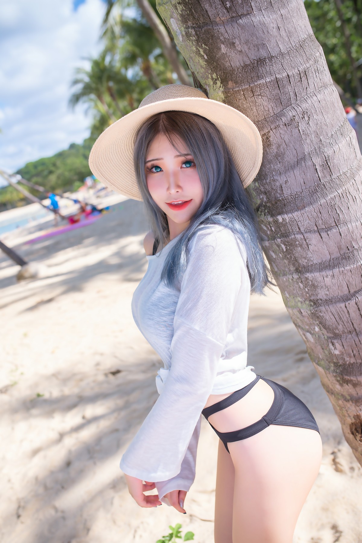 Plant Lily 花リリ Cosplay Beach lily(29)