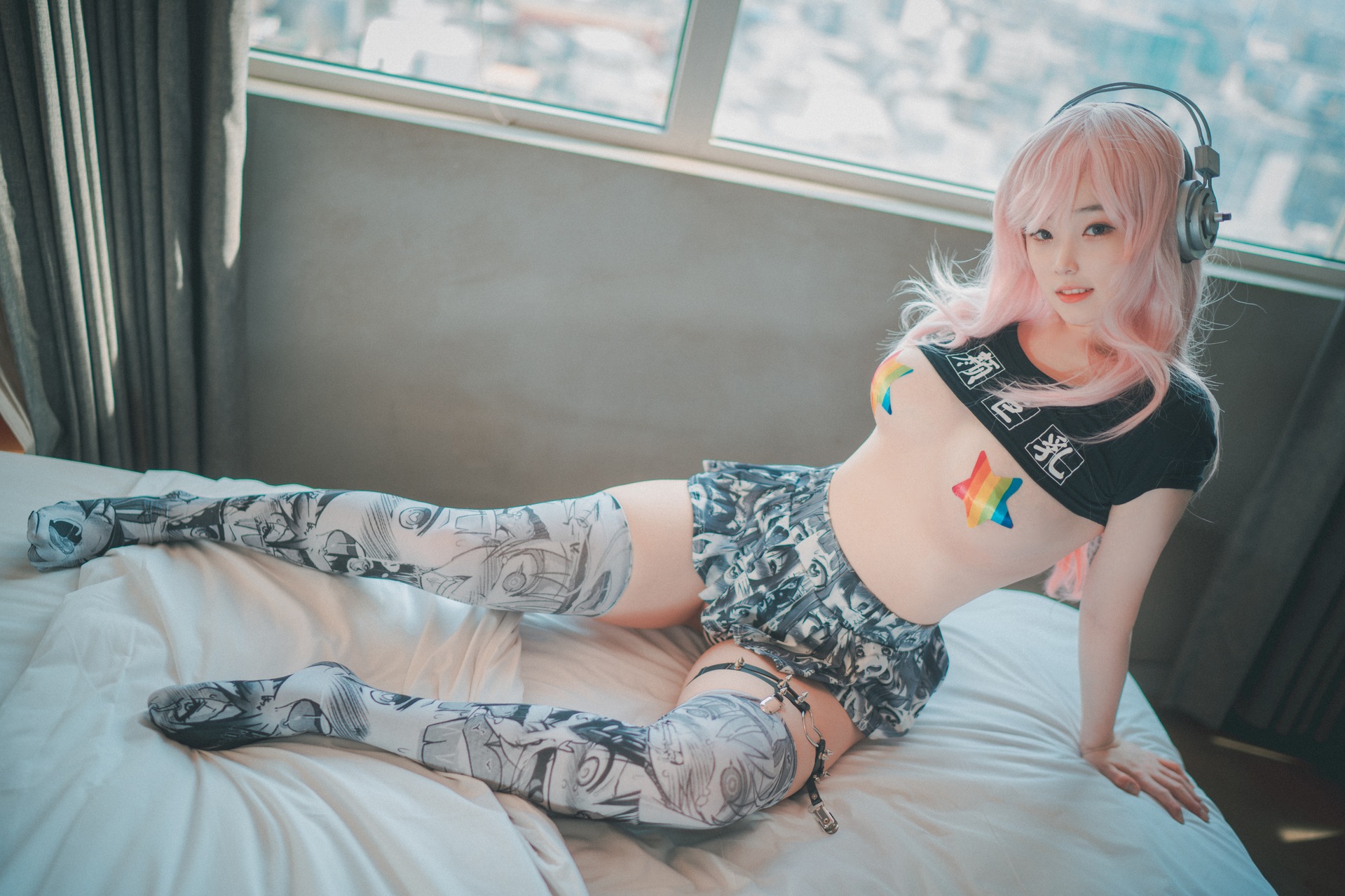 Bambi 밤비, [DJAWA] Sonico w/ Micro-top (Super Sonico)(10)