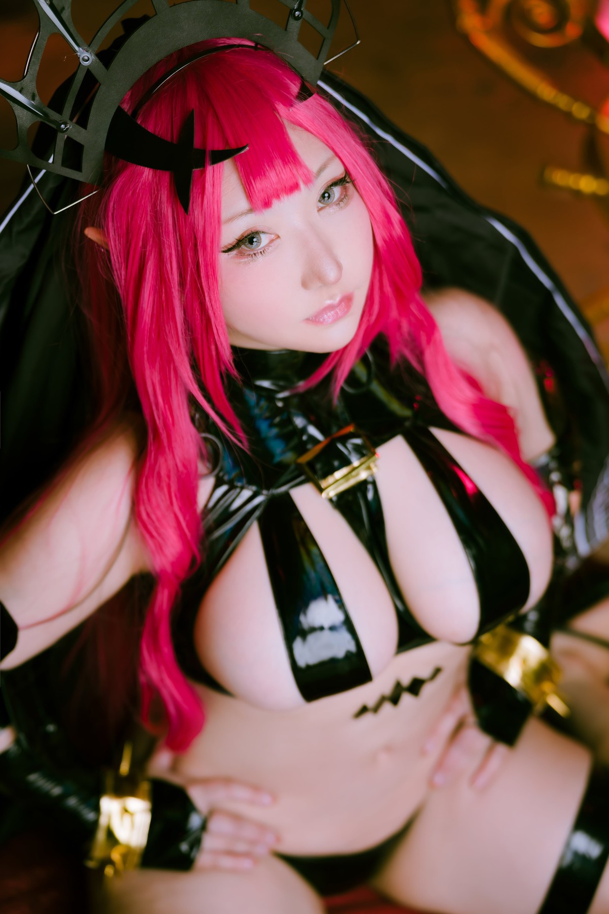 Cosplay SAKUサク Morgan le Fay Set.04(26)