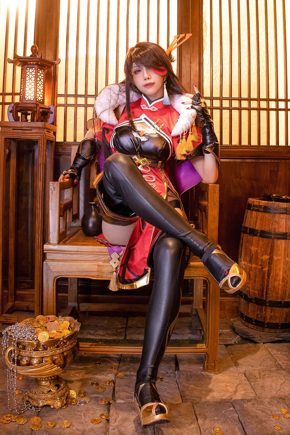 Cosplay 水淼Aqua 北斗凝光 Set.01(8)