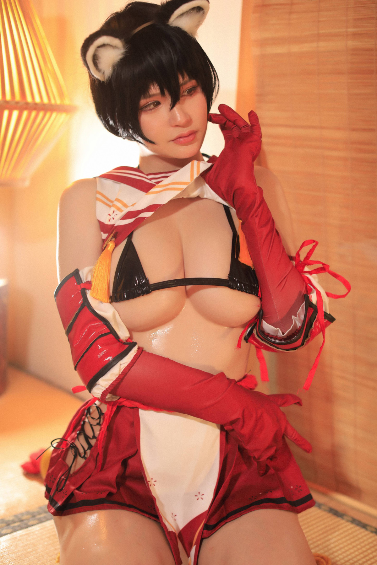 Cosplay 前羽_rr 碧蓝档案 春日椿(21)