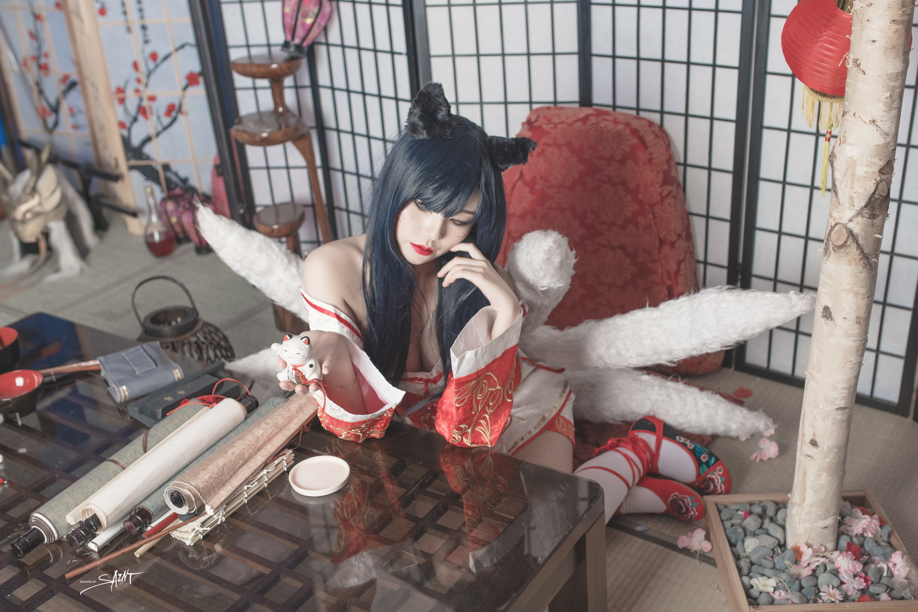 YUNA 윤아, [SAINT Photolife] Ahri Set.01(23)