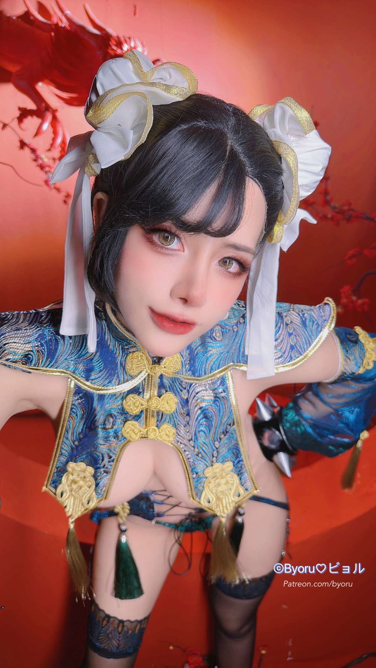 Cosplay 萝莉Byoru Chun-Li 春麗(49)