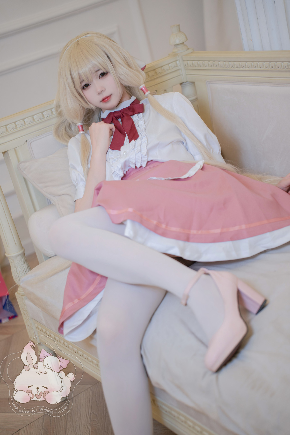 Cosplay 咬一口兔娘 女仆小叽(7)