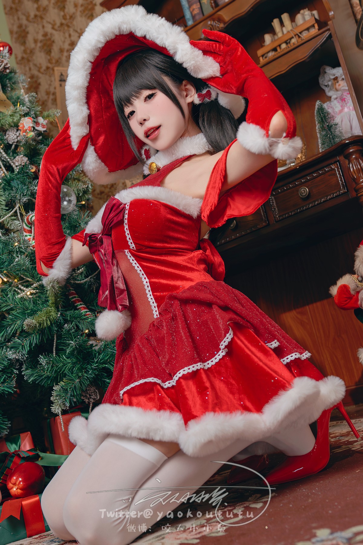 Cosplay 黏黏团子兔 魔女圣诞夜 Christmas Eve Set.01(24)