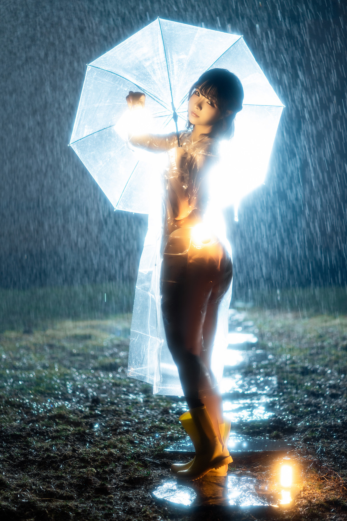 Cosplay Yuuhui玉汇 雨夜独舞 Set.01(18)