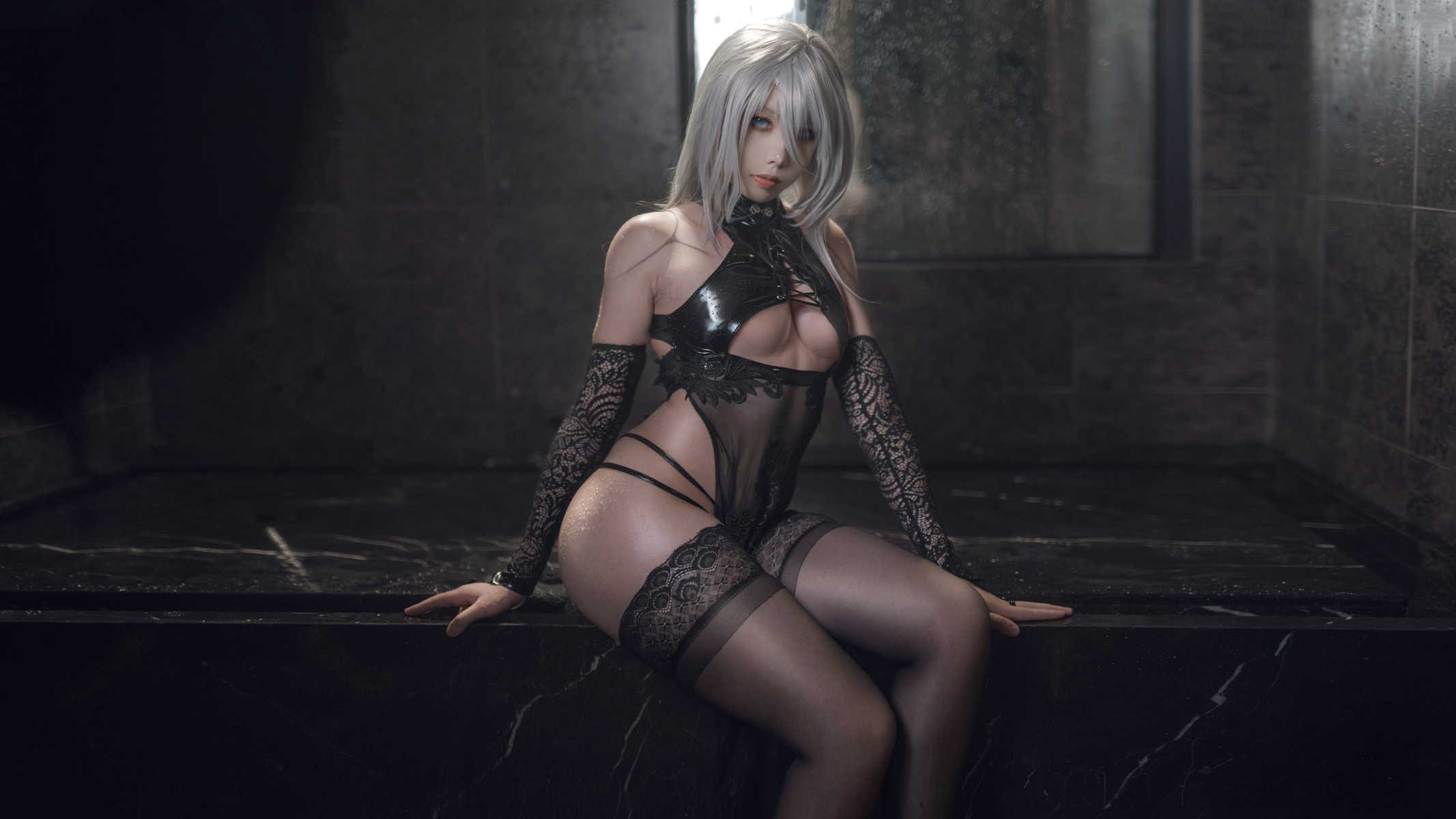 uki雨季 Cosplay 2B NieR:Automata (ニーア オートマタ)(29)