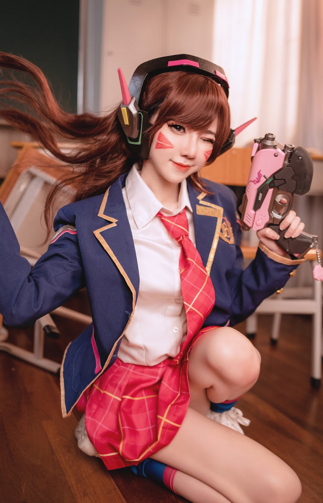 Cosplay Sally多啦雪 D.Va(13)