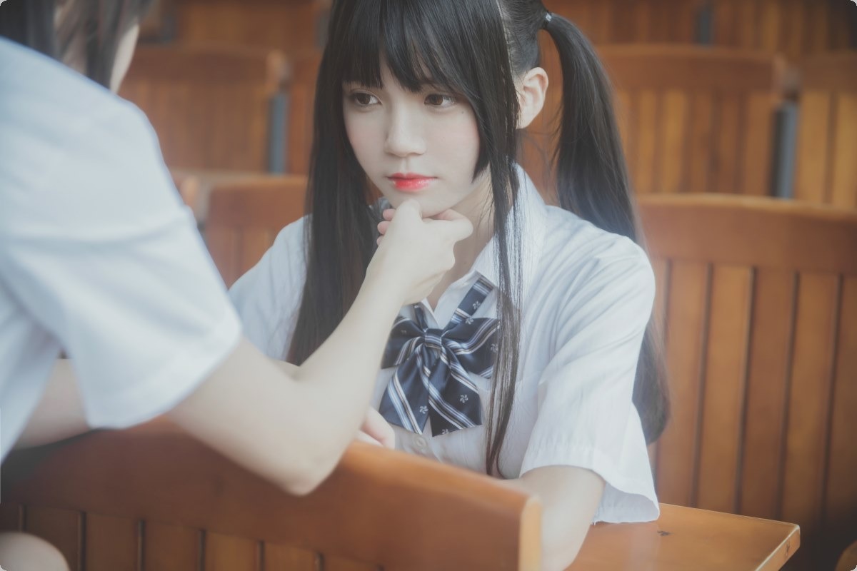 [Cos]桜桃喵疯猫ss - JK百合1[43P](22)