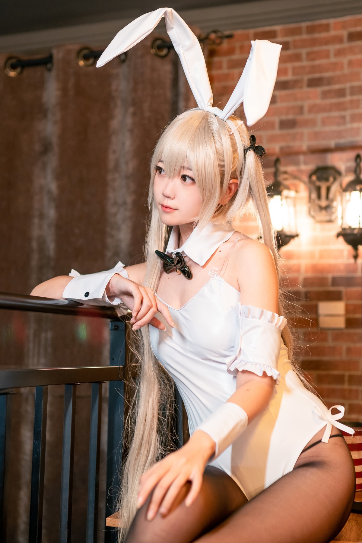 肥肥雅 Cosplay 穹妹兔女郎(12)