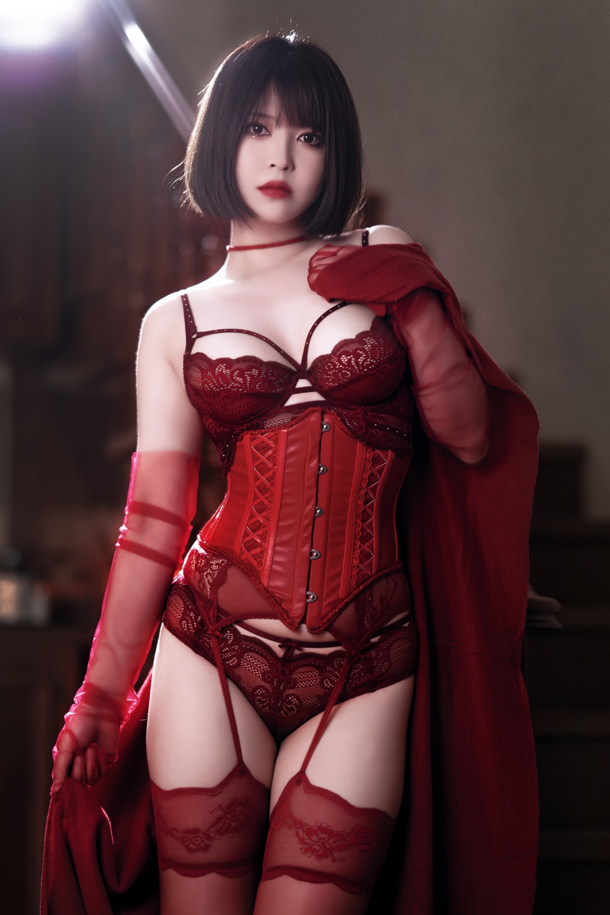 Cosplay 半半子Banbanko RED 赤紅VOL.03(30)