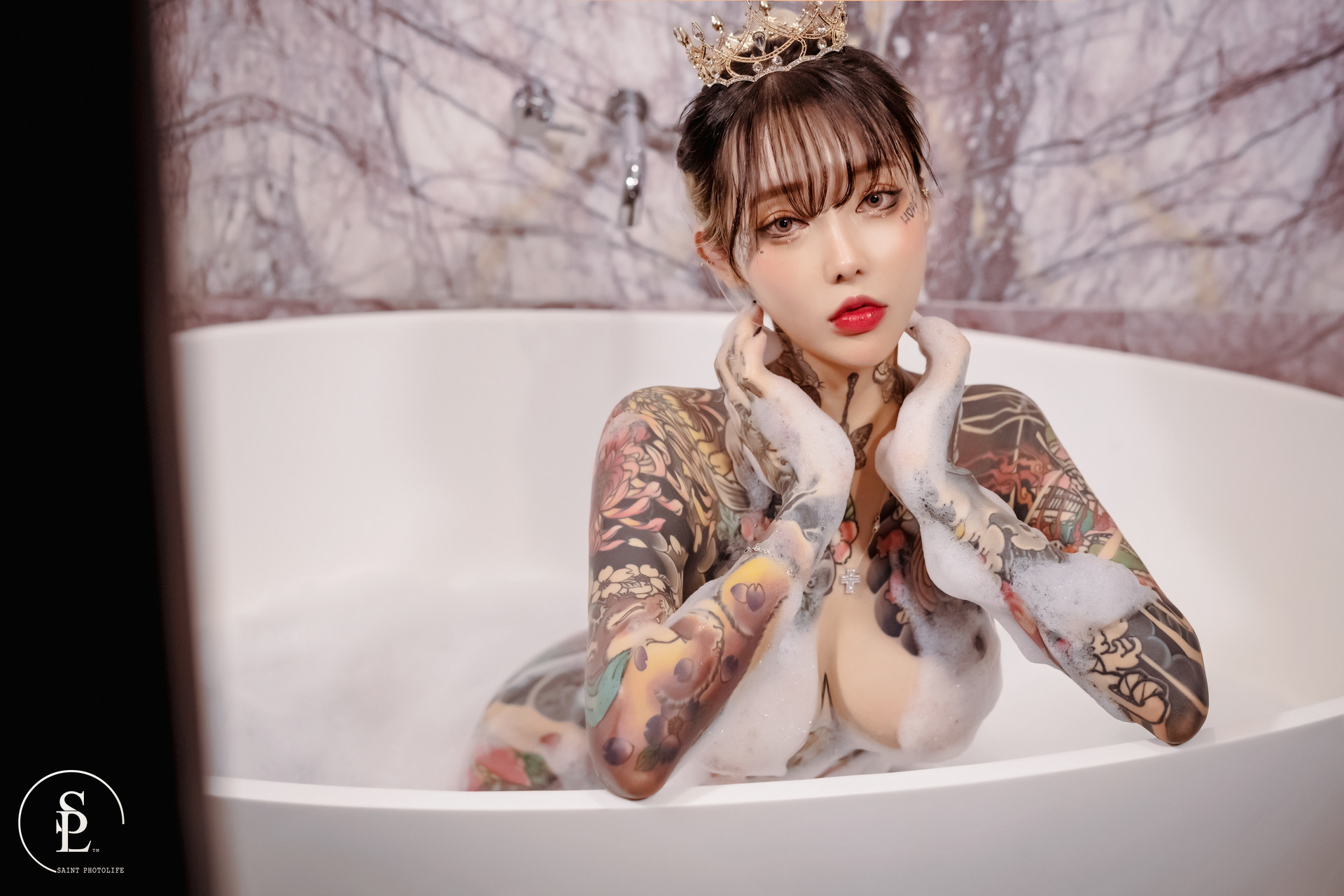 YoKo 요코, [SAINT Photolife] Bubbles(16)