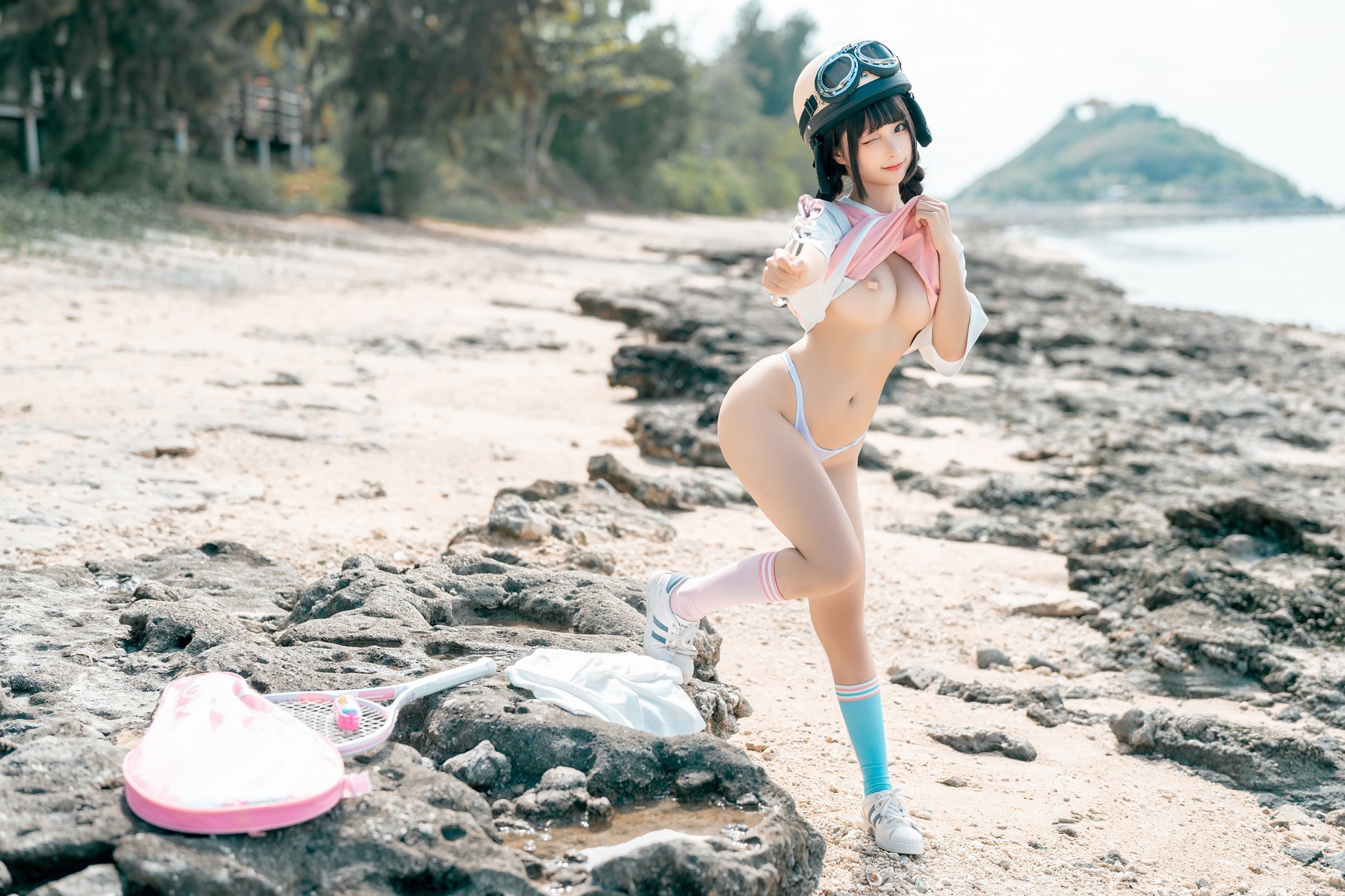 Cosplay 蠢沫沫 Chunmomo Electric Car Set.02(48)