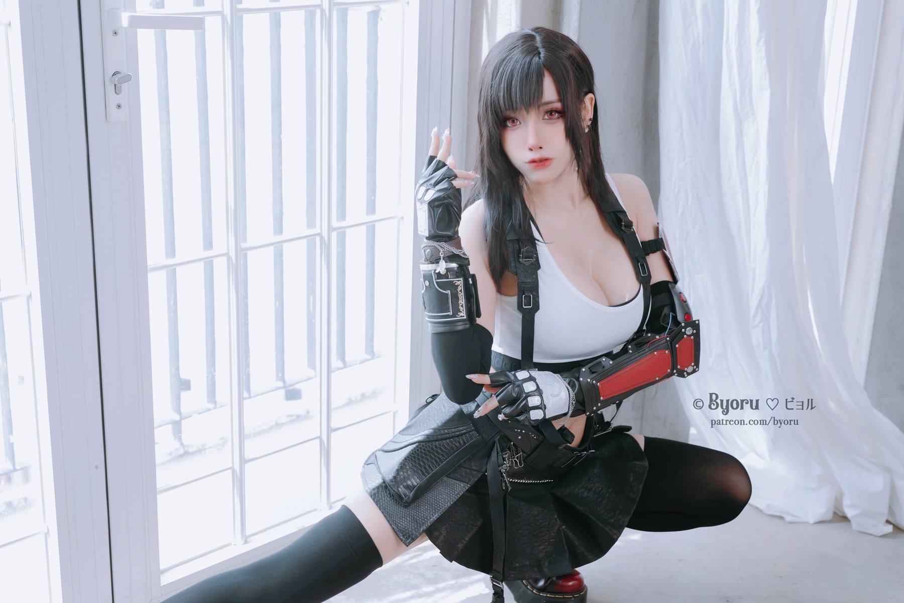 Cosplay 萝莉Byoru ティファ・ロックハート Tifa(4)