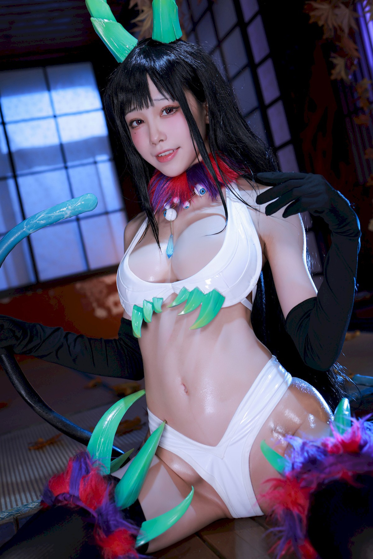 Cosplay 水淼aqua 千夜姐姐(27)